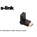 S-link SL-HF180 HDMI M to HDMI F 180 Derece Adaptör