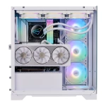 XPG Invader X White 5x ARGB Fan USB 3.2 Type-C  Riser+Gpu Holder ATX Gaming Kasa