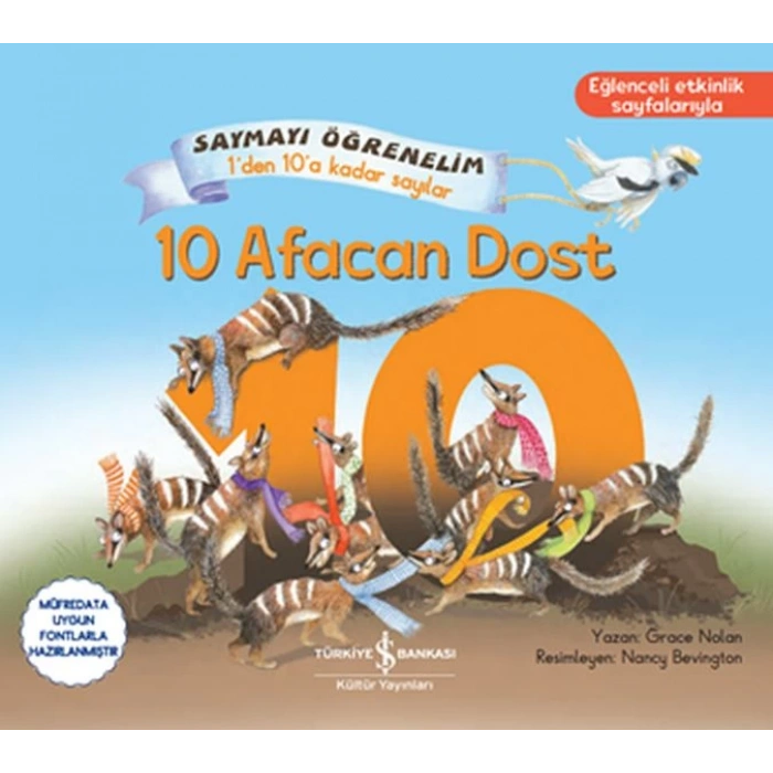 10 Afacan Dost - Saymayı Öğrenelim 1den 10a Kadar Sayılar