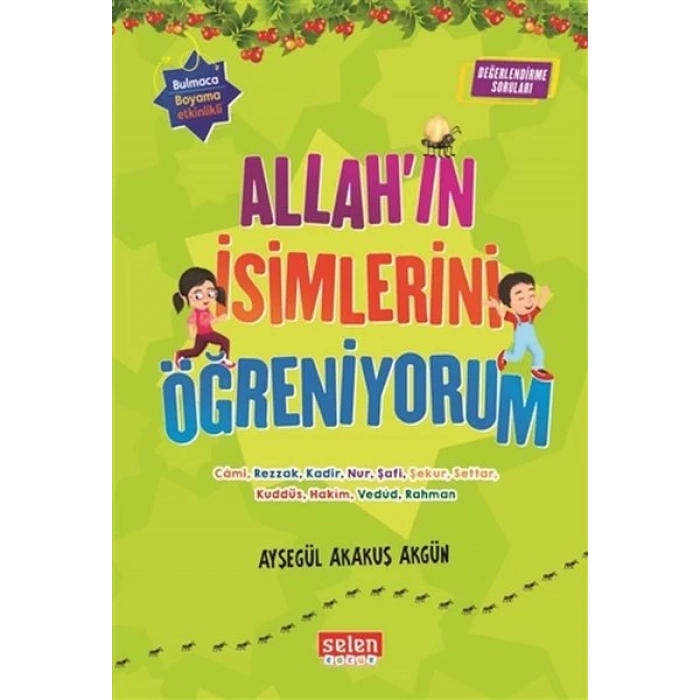 Allahın İsimlerini Öğreniyorum (6 Kitap Takım)