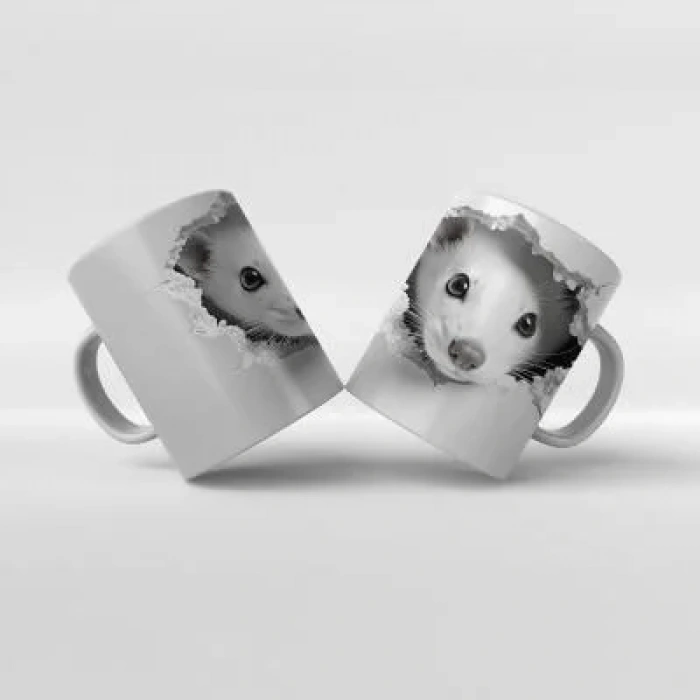 Baskılı Kupa Bardak Hayvan Temaları - 10