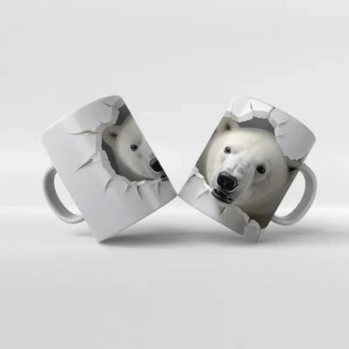 Baskılı Kupa Bardak Hayvan Temaları - 14