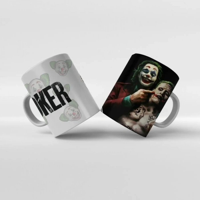 Baskılı Kupa Bardak Joker Sips - 19
