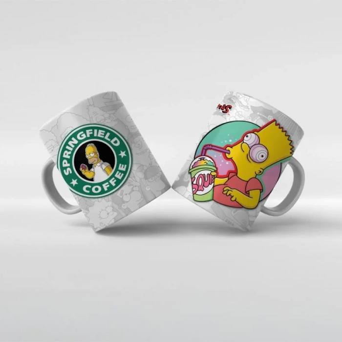 Baskılı Kupa Bardak The Simpsons Karakterleri - 04
