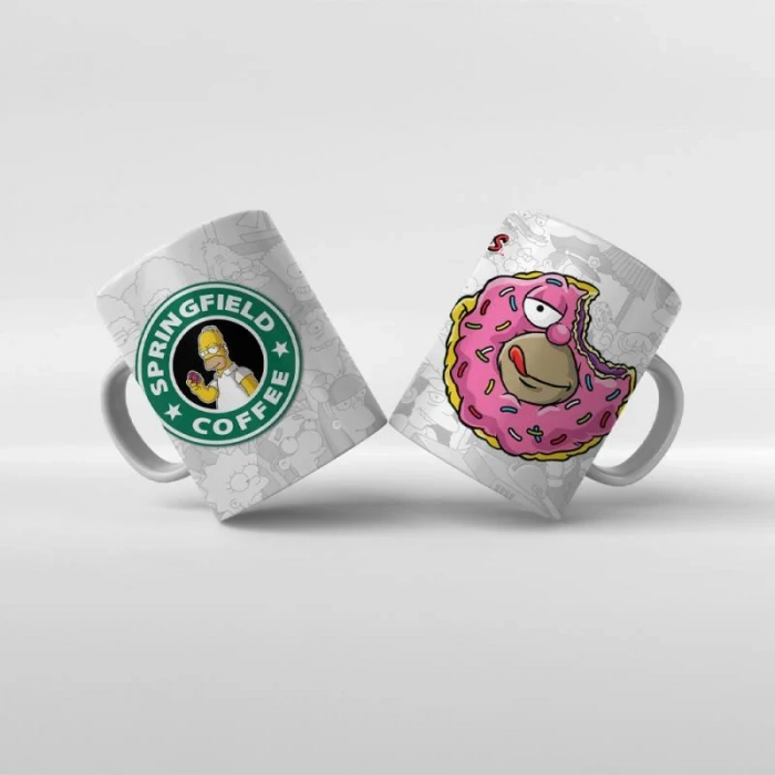 Baskılı Kupa Bardak The Simpsons Karakterleri - 05