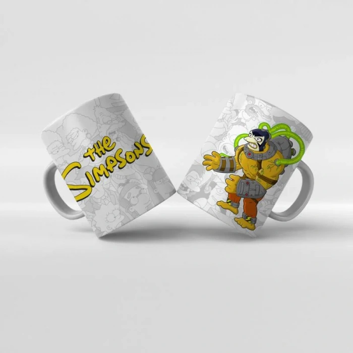 Baskılı Kupa Bardak The Simpsons Karakterleri - Y1