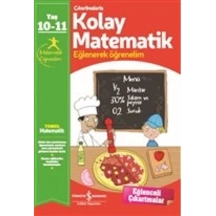 Çıkartmalarla Kolay Matematik (10-11 Yaş)