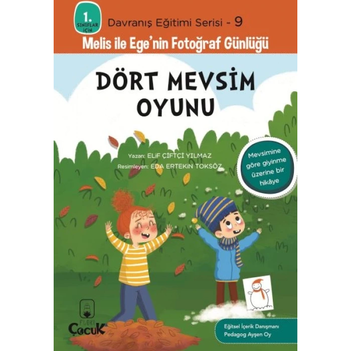 Davranış Eğitimi Serisi 9 - Melis ile Egenin Fotoğraf Günlüğü-Dört Mevsim Oyunu