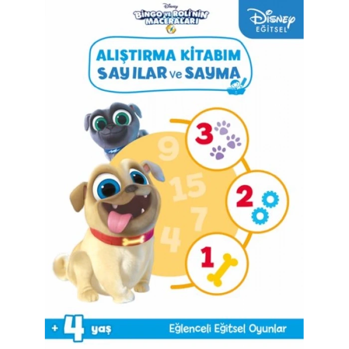 Disney Eğitsel Bingo ve Roli’nin Maceraları Sayılar ve Sayma