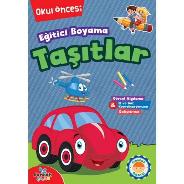 Eğitici Boyama - Taşıtlar