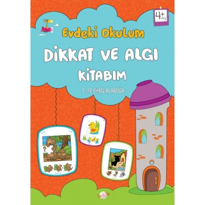 Evdeki Okulum Dikkat ve Algı Kitabım 4+Yaş