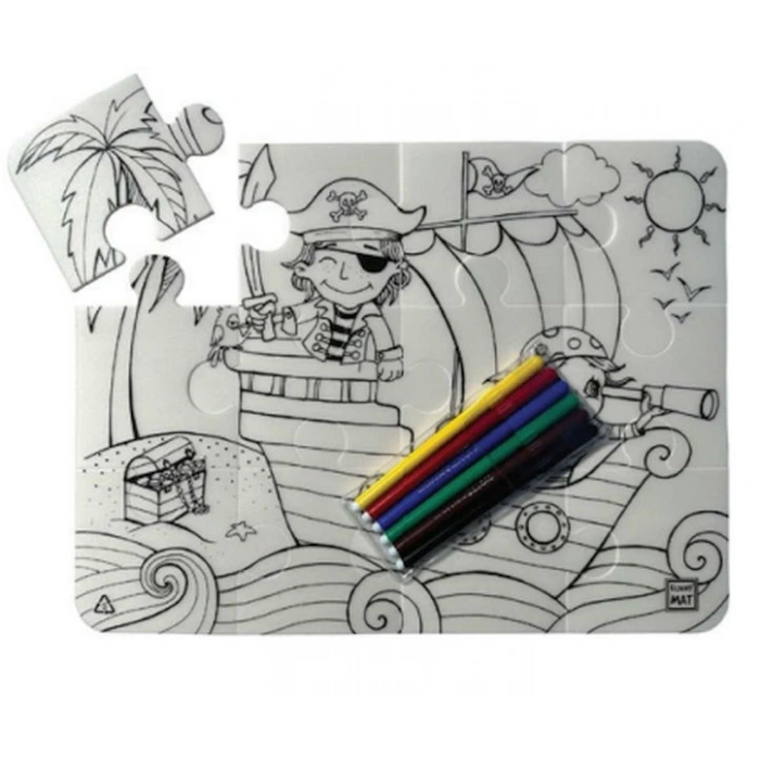Funny Mat - Korsan Adası 30 X 40 Cm