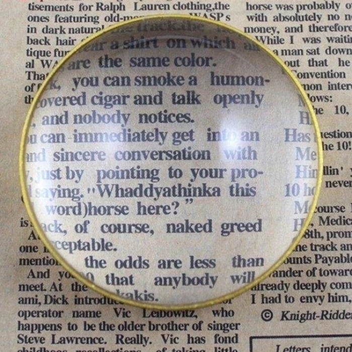 Harita Ve Yazı Çalışmalar Için En Uygun Büyüteç 75mm10x8015