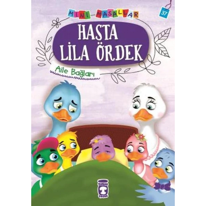 Hasta Lila Ördek - Mini Masallar 4 (37)