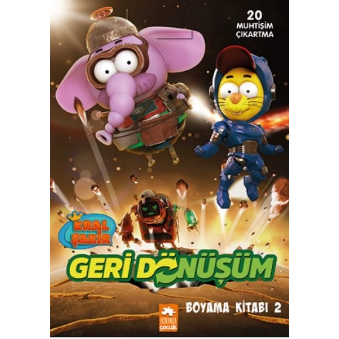 Kral Şakir Geridönüşüm Boyama Kitabı 2