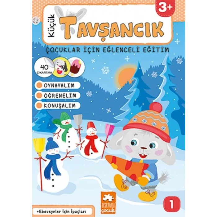 Küçük Tavşancık Serisi 1 - Küçük Tavşancık - Çocuklar İçin Eğlenceli Eğitim