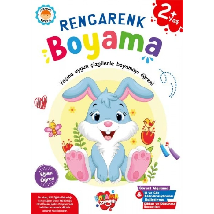 Rengarenk Boyama 2 Yaş