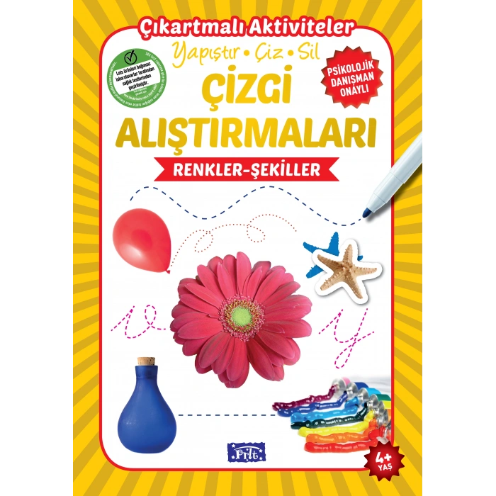 Renkler-Şekiller - Çizgi Alıştırmaları
