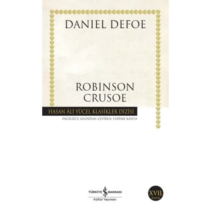 Robinson Crusoe - Hasan Ali Yücel Klasikleri
