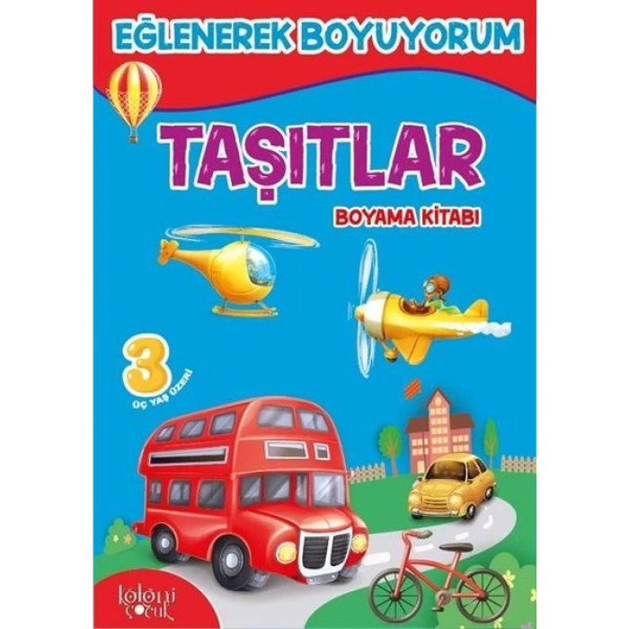 Taşıtlar Boyama Kitabım