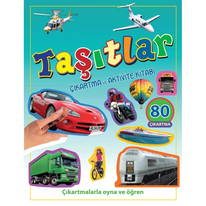 Taşıtlar - Çıkartma ve Aktivite Kitabı