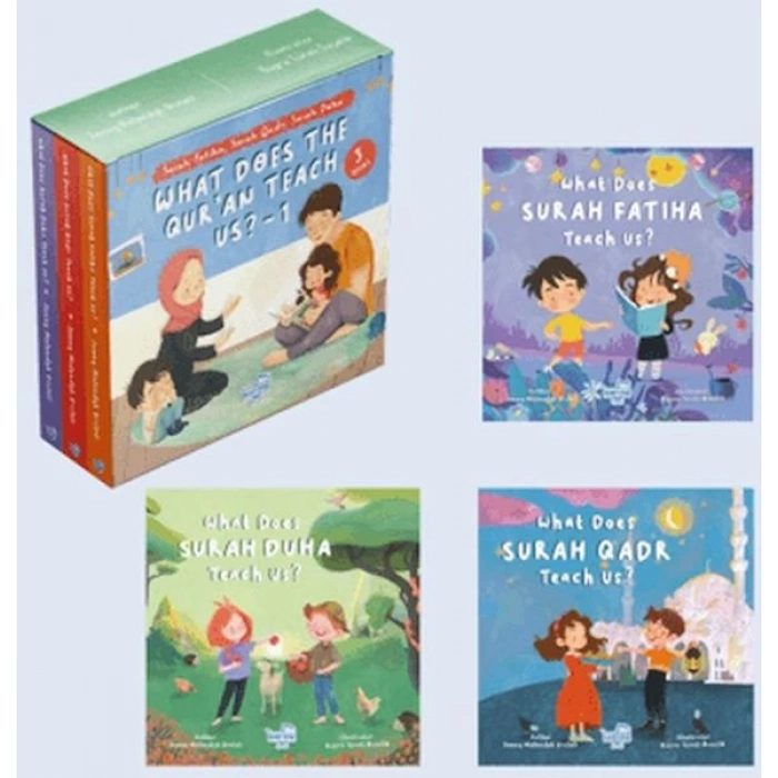 What Does The Qur’an Teach Us?-1 İngilizce Mini Meal Seti 1 (3 Kitap)