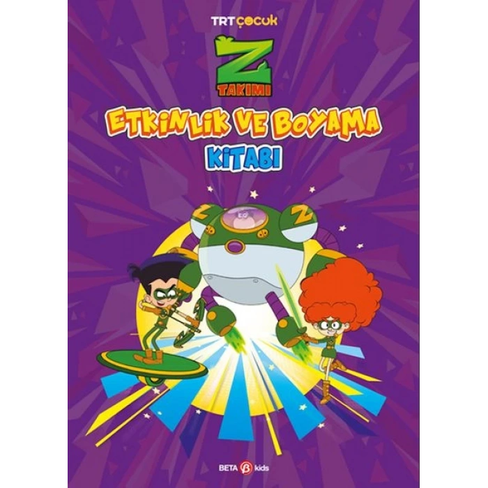 Z Takımı Etkinlik Ve Boyama Kitabı 2