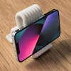 Minimal Dalga Formlu Telefon Standı – Modern Masaüstü Telefon Tutucu