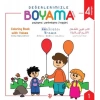 Değerlerimizle Boyama Kitabı - Paylaşma Yardımlaşma Hoşgörü - Arapça-İngilizce-Japonca-Türkçe