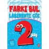 Farkı Bul Labirenti Çöz 2 Yaş - Çocukların Zihnini Geliştiren Kitap
