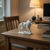 Low Poly Kurt Figürü | 3D Baskı Dekoratif Heykel
