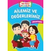 Okul Öncesi Boya-Öğren - Ailemiz ve Değerlerimiz - Çıkartmalı