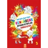 Rengarenk Boyama Kitabı 3 - Kırmızı Kitap