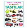 Renkli ve Eğlenceli Çıkartmalar Taşıtlar