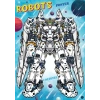 Robots Stickerlı Boyama Kitabı Stand