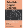Sözdizim Değeri Üzerine