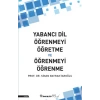 Yabancı Dil Öğrenmeyi Öğretme ve Öğrenmeyi Öğrenme