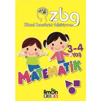 3 - 4 Yaş Matematik - Zihinsel Becerilerimi Geliştiriyorum