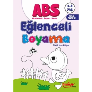 ABS 3-4 Yaş Eğlenceli Boyama