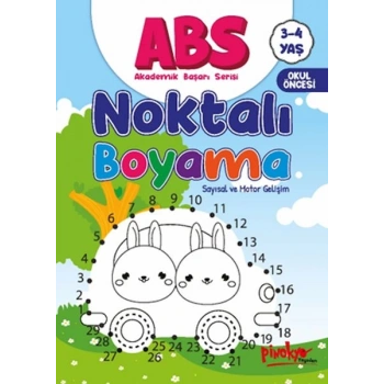 ABS 3-4 Yaş Noktalı Boyama