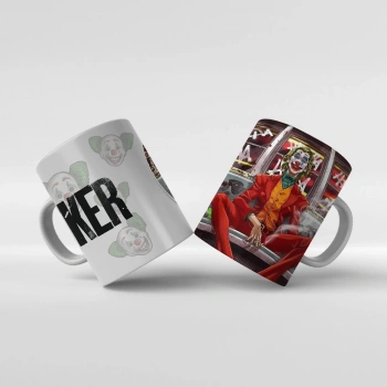 Baskılı Kupa Bardak Joker Sips - 01