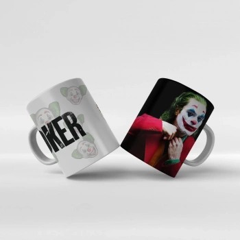 Baskılı Kupa Bardak Joker Sips - 06