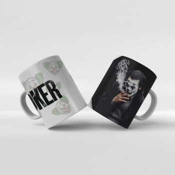 Baskılı Kupa Bardak Joker Sips - 18