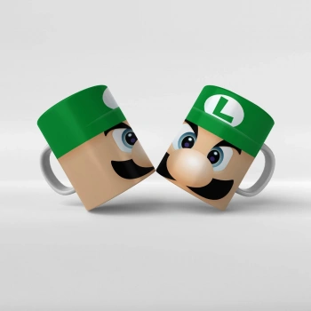 Baskılı Kupa Bardaknostaljik Oyun Kahramanı Süper Luigi - 2