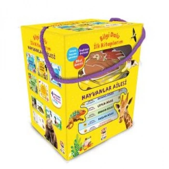 Bilgi Dolu İlk Kitaplarım Hayvanlar Ailesi Set (5 Kitap)