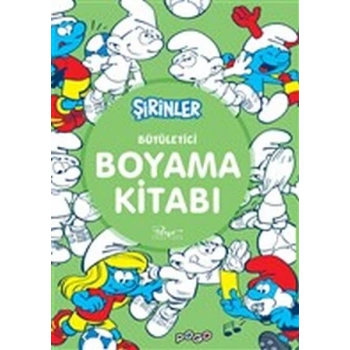 Büyüleyici Boyama Kitabı - Şirinler
