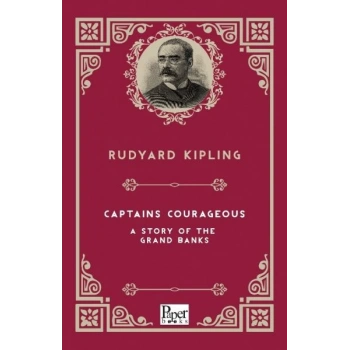 Captains Courageous a Story of the Grand Banks (İngilizce Kitap)