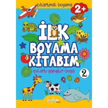 Çıkartmalı İlk Boyama Kitabım 2+ Yaş-2