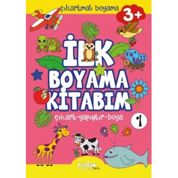 Çıkartmalı İlk Boyama Kitabım 3+ Yaş-1