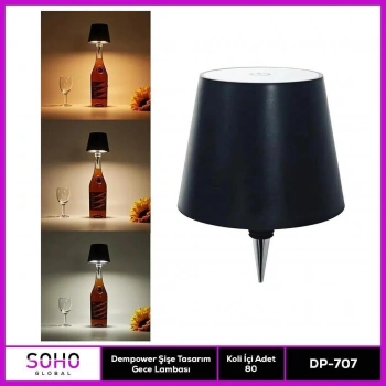 Dempower Şişe Tasarımlı Gece Lambası